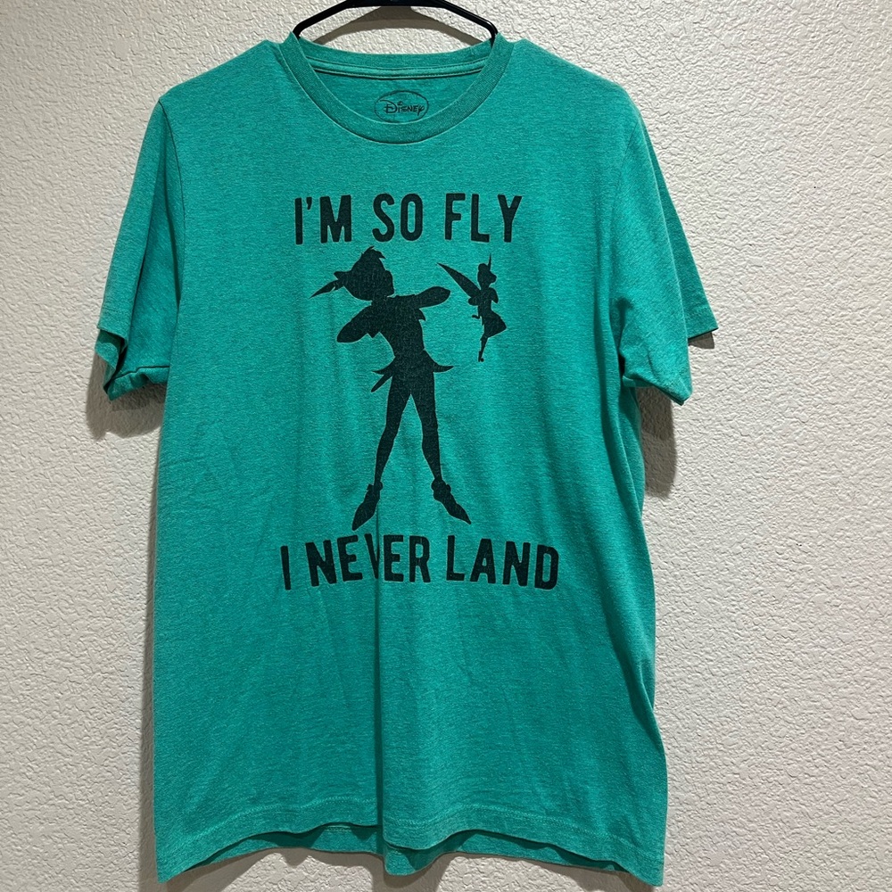 Disney Peter Pan Green T-shirt, M